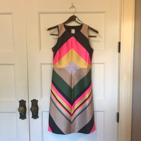 NWT JCrew Collection Pop Stripe Dress - Picture 1 of 3